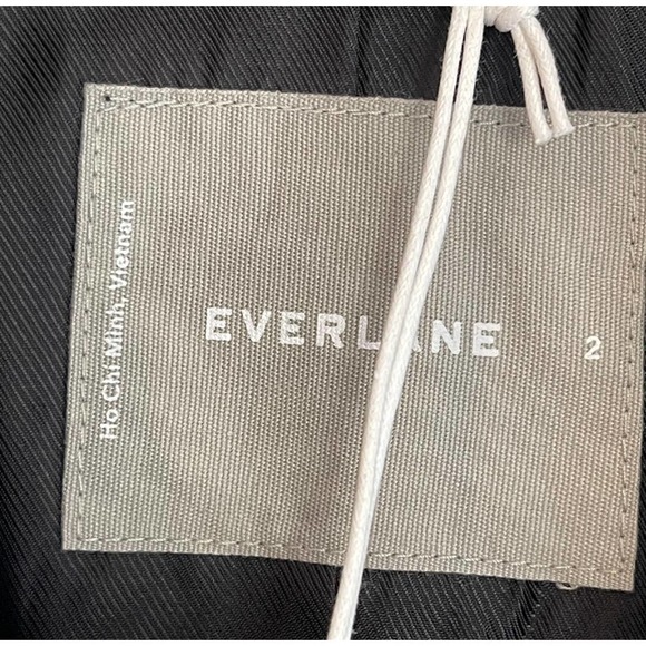 Everlane The 80's Blazer Black Women's Size 2 NWT - Picture 7 of 11